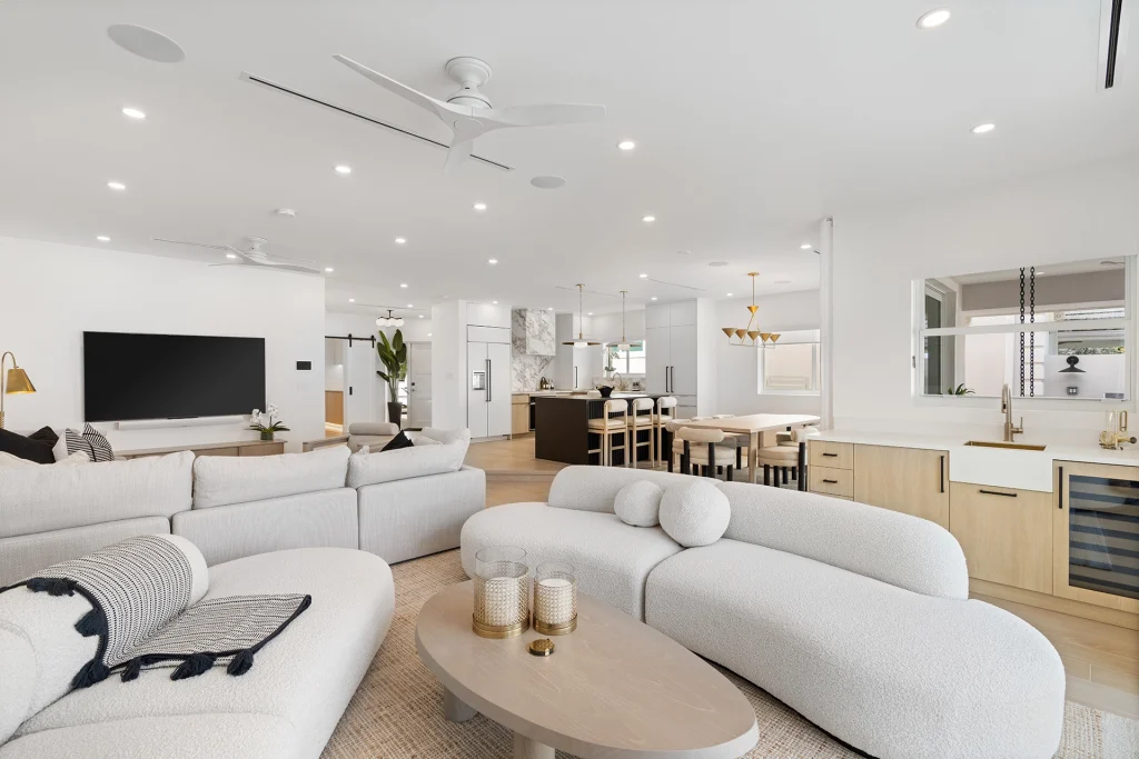 Living Area - Salt Aire - Luxury Vacation Rentals - Cayman Islands - 1OAK